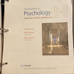 Introduction to Psychology Loose-Leaf